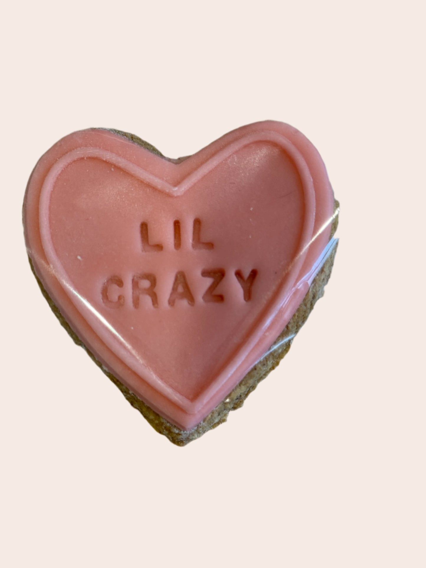 Fondant Love Heart cookies