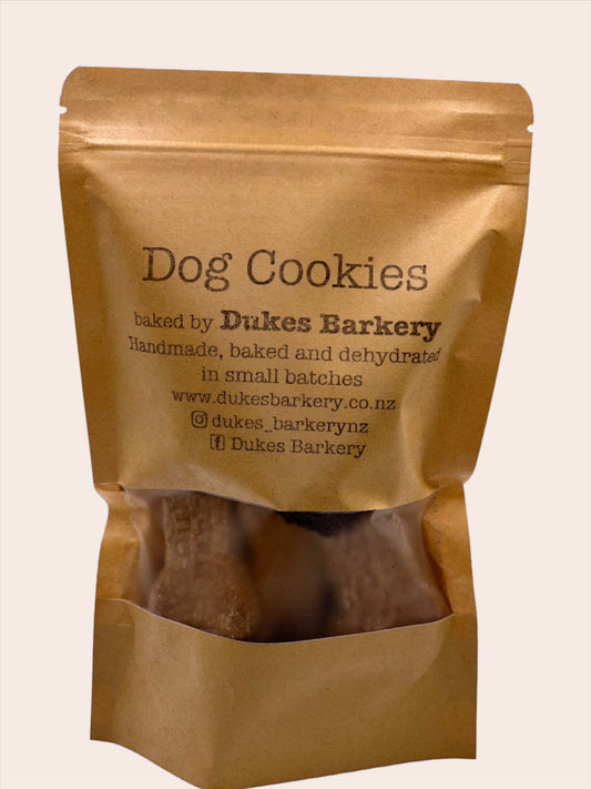 Wholemeal PB with Carob and Liver Dog Cookie 8 piece