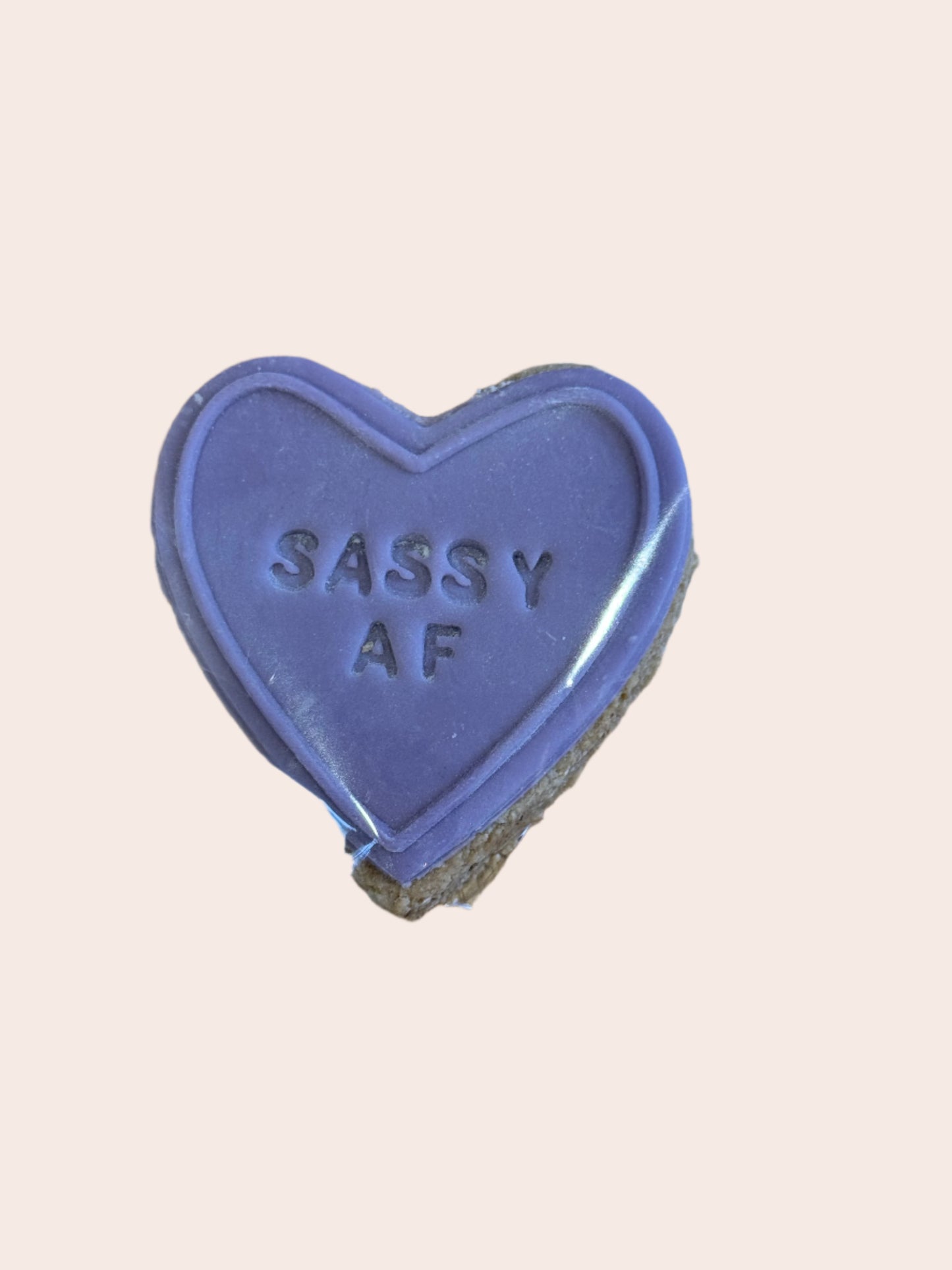 Fondant Love Heart cookies
