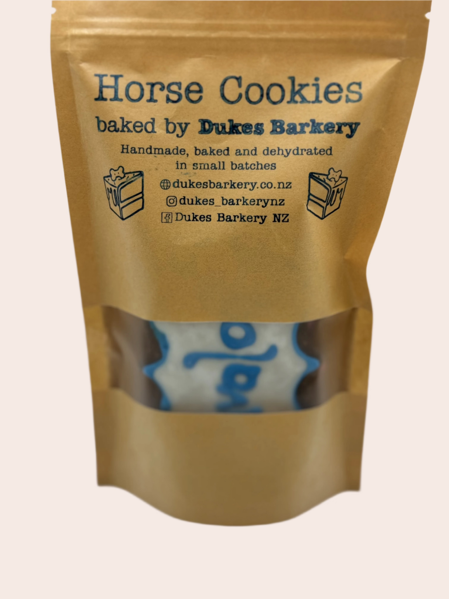 Iced Personalized Horse Cookies