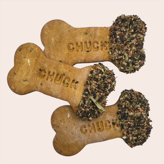 Tandem Pet  Personalised  Dog Cookies 8 piece GF
