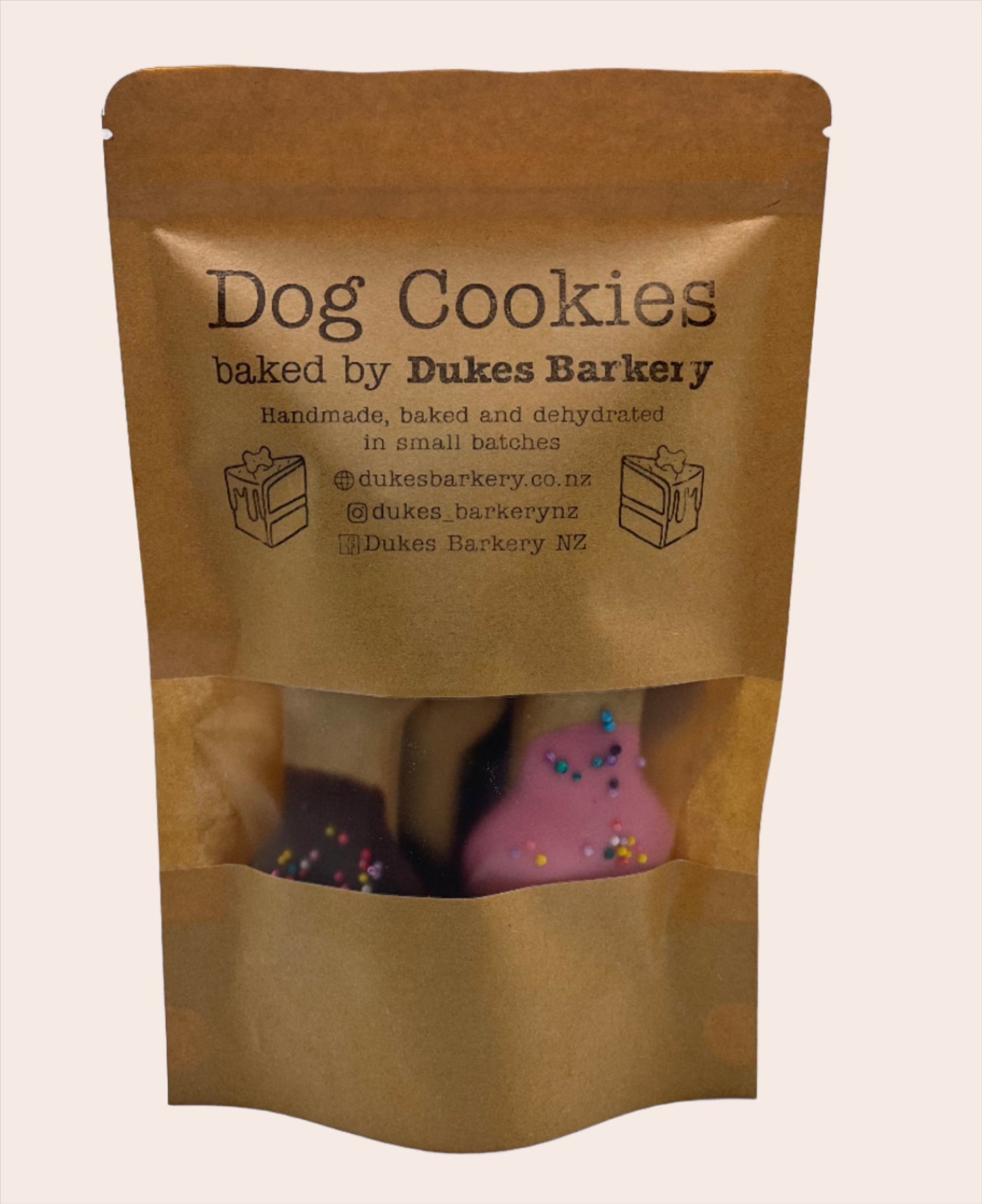 Party Bones Dog Cookies -