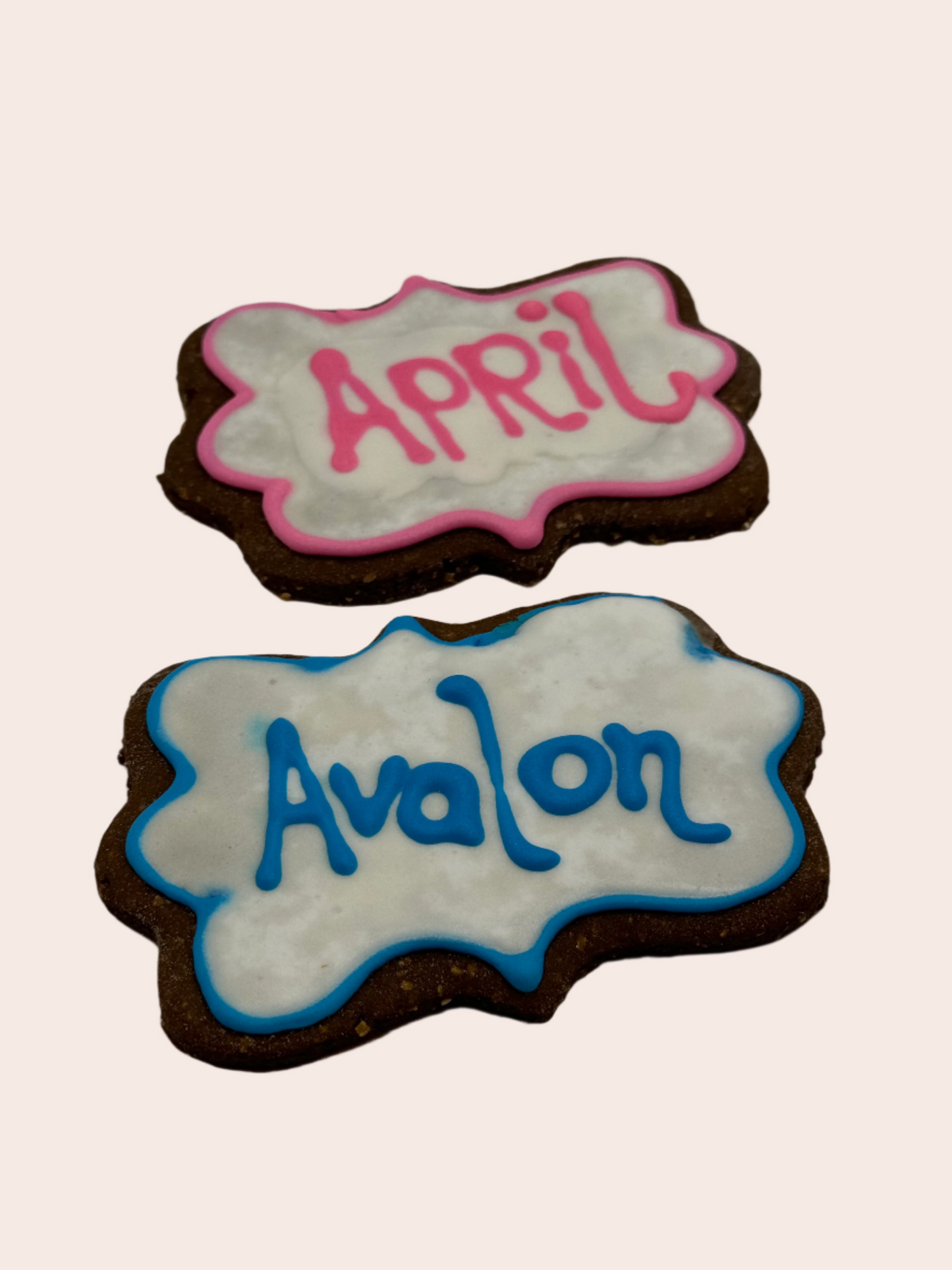 Iced Personalized Horse Cookies