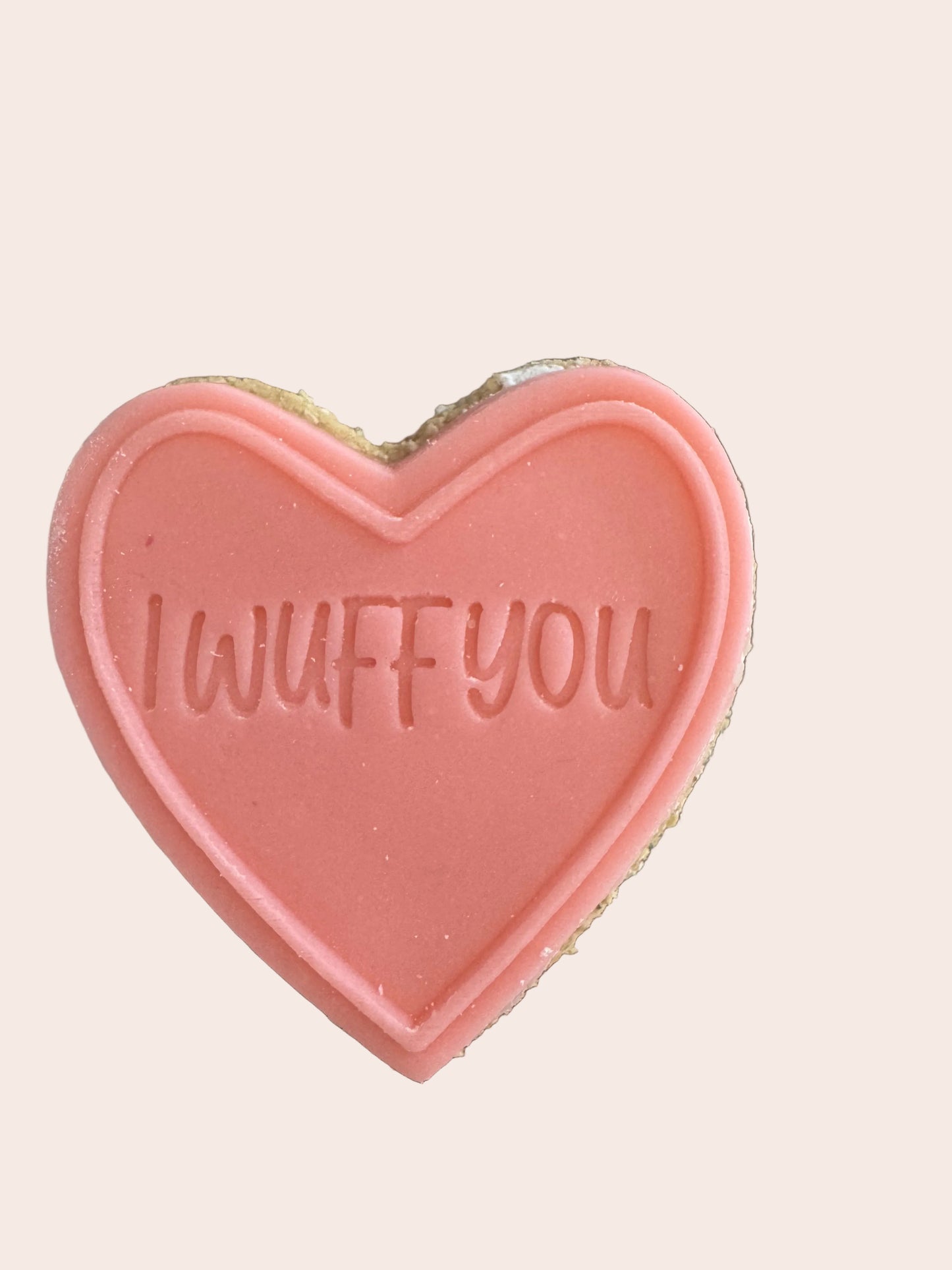 Valentines Fondant oat Cookies