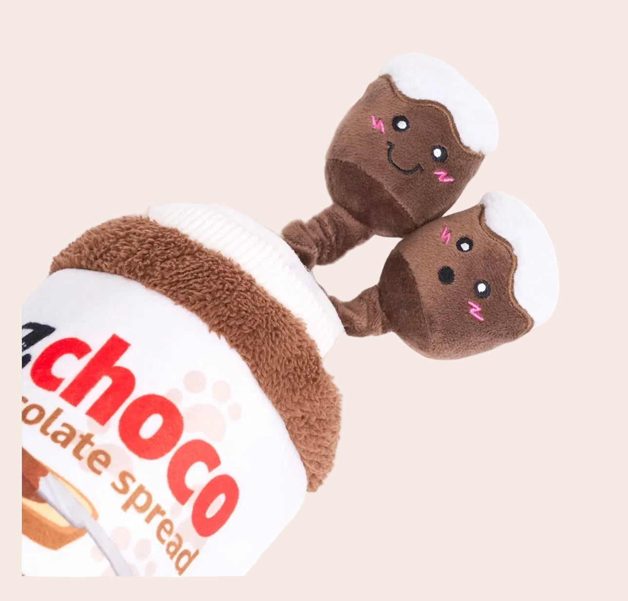 ZIPPPAWS Bungee burrow- Chocolate Spread