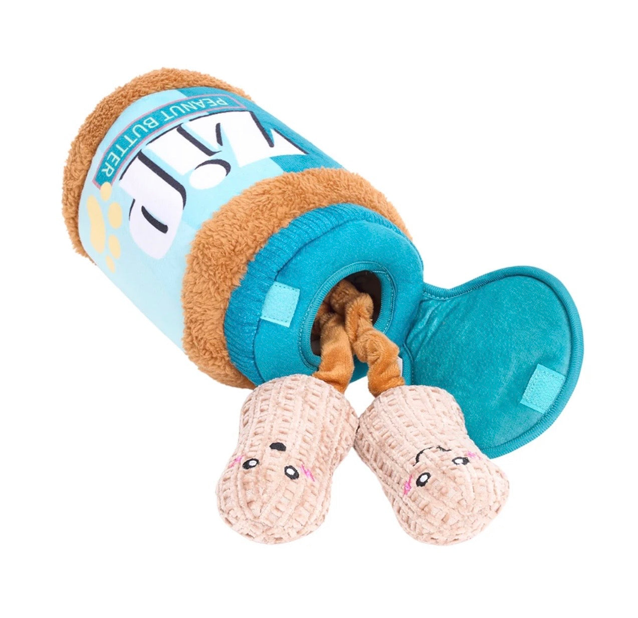 ZIPPPAWS Bungee burrow- Peanut Butter