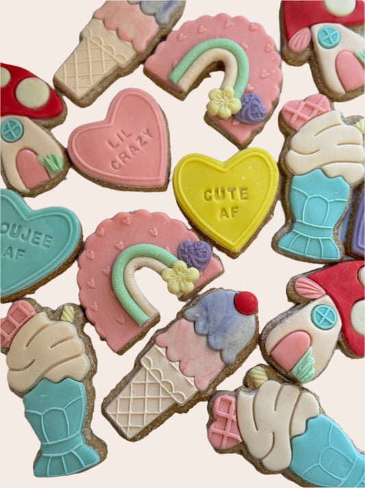 Fondant cookies