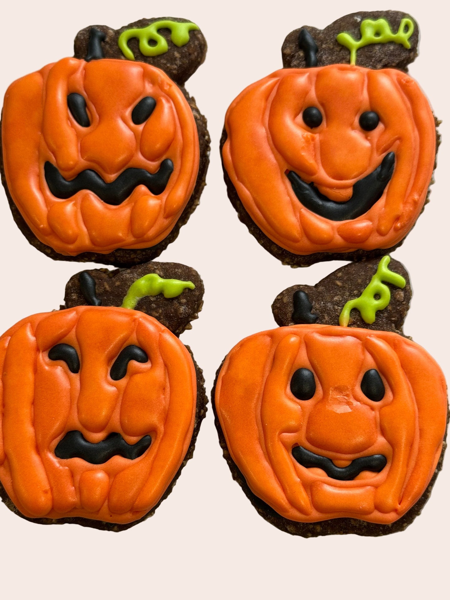 Halloween iced cookies for HORSES