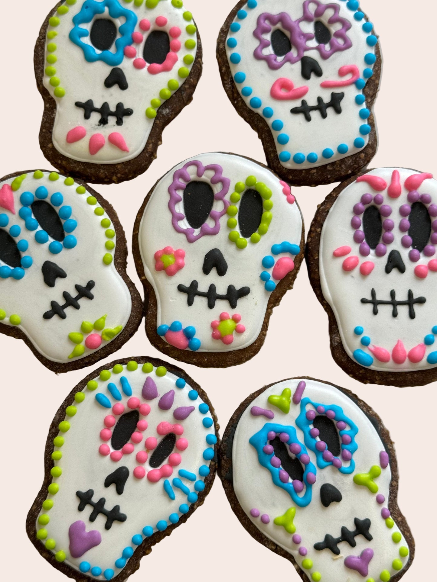 Halloween iced cookies for HORSES
