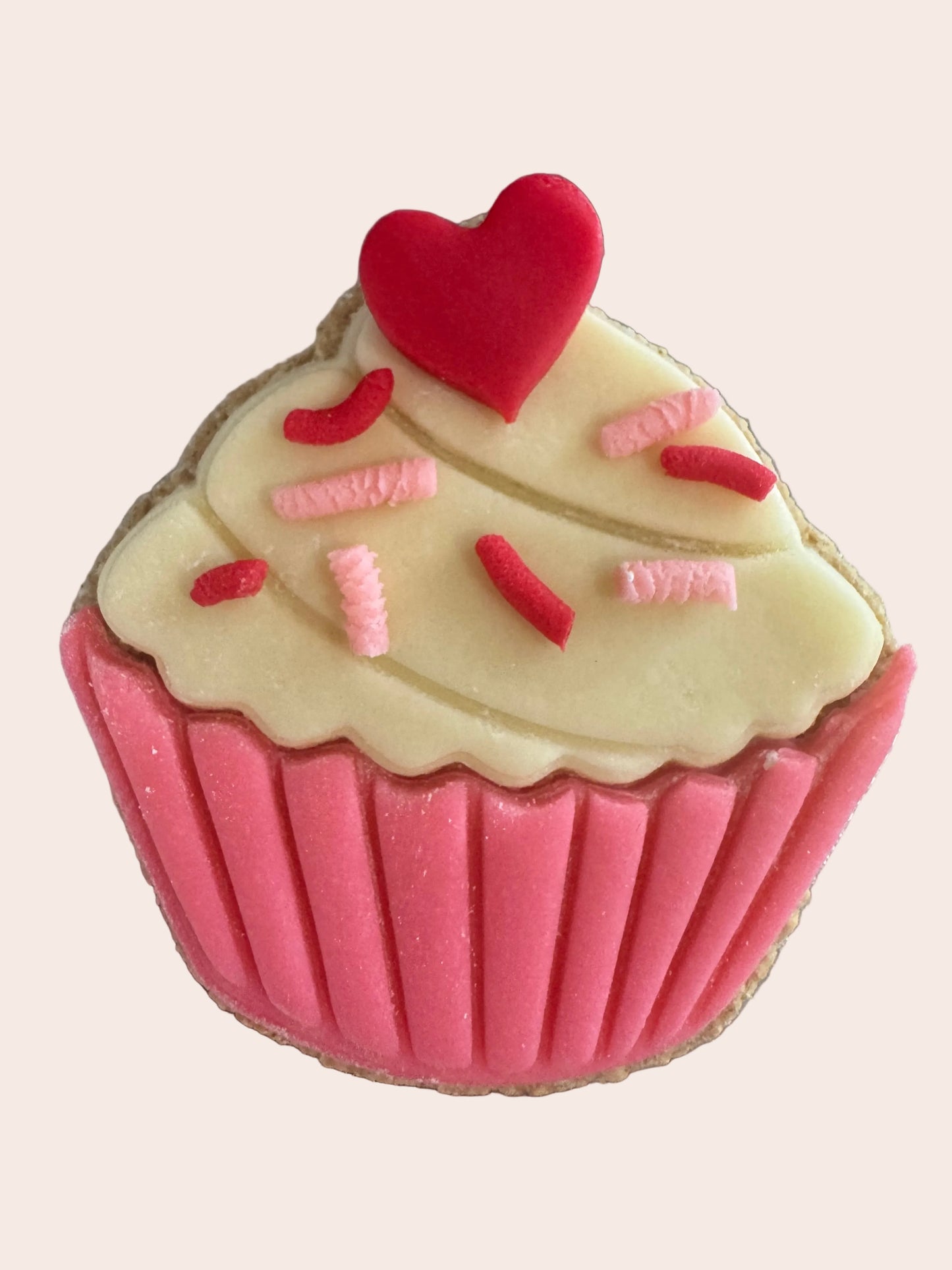 Valentines Fondant oat Cookies