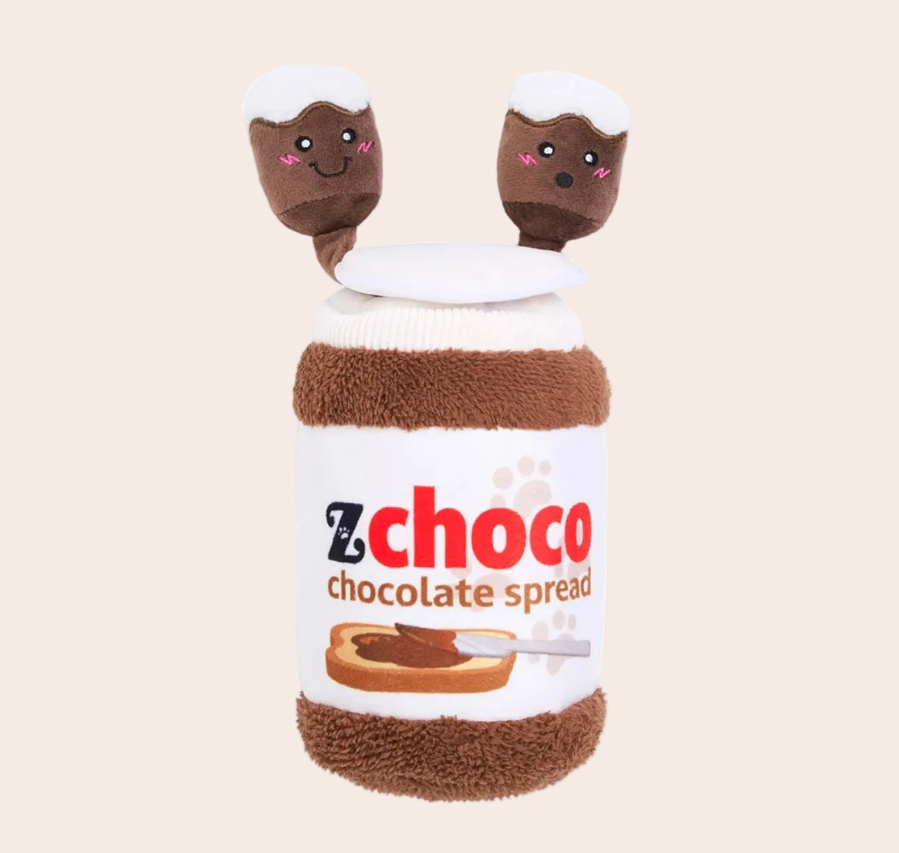 ZIPPPAWS Bungee burrow- Chocolate Spread