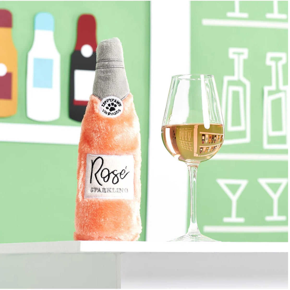 Zippy Paws HAPPY HOUR CRUSHERZ  Rosé