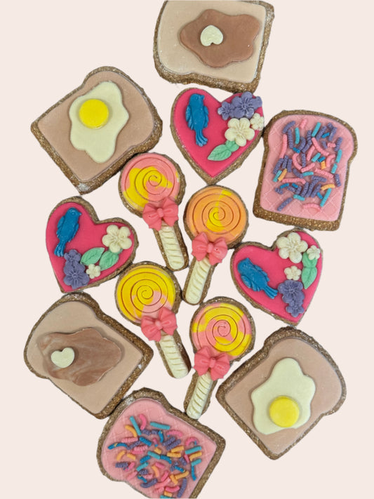 Fondant cookies