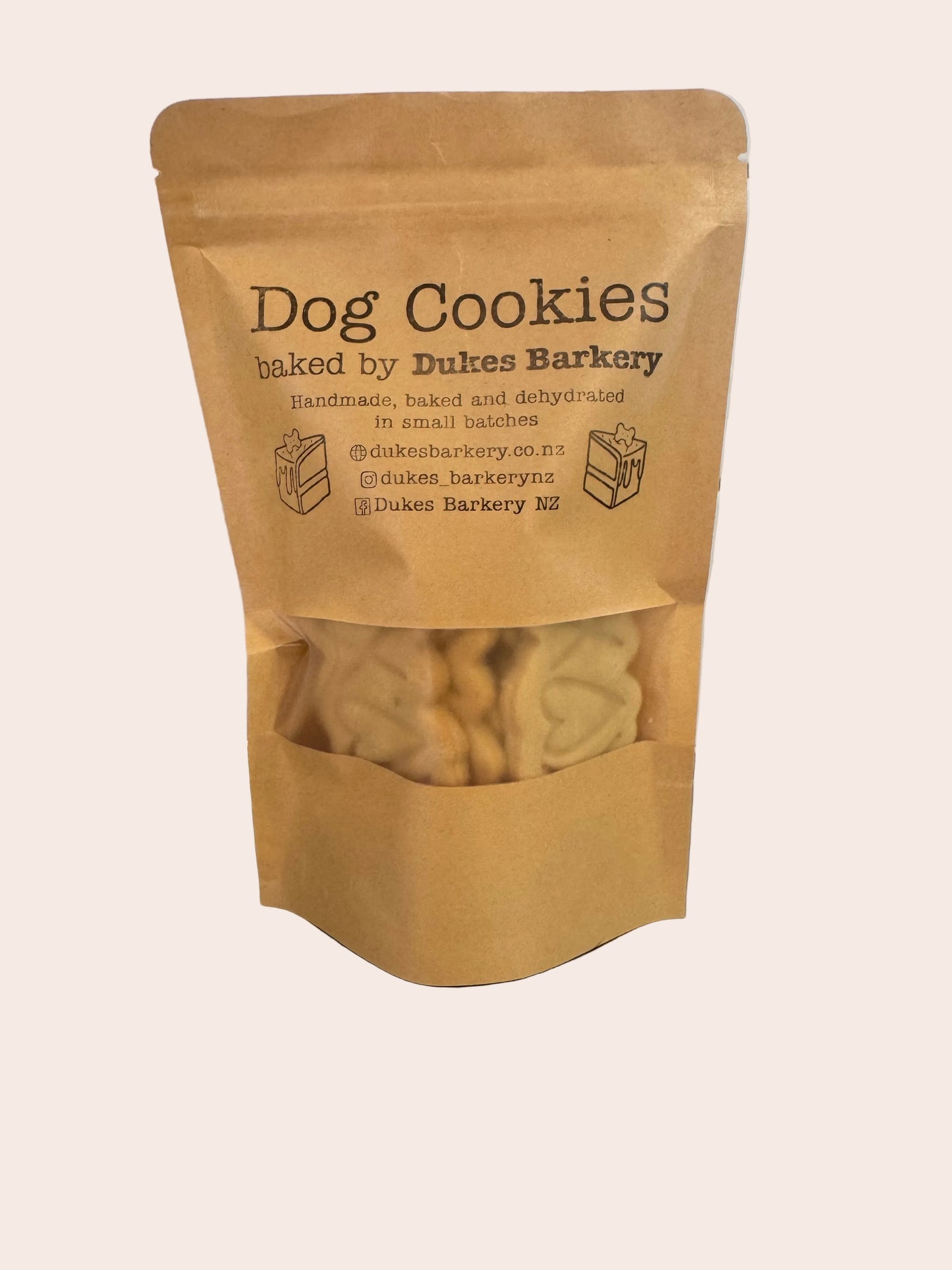 Hearts & Kisses Plain Cookies