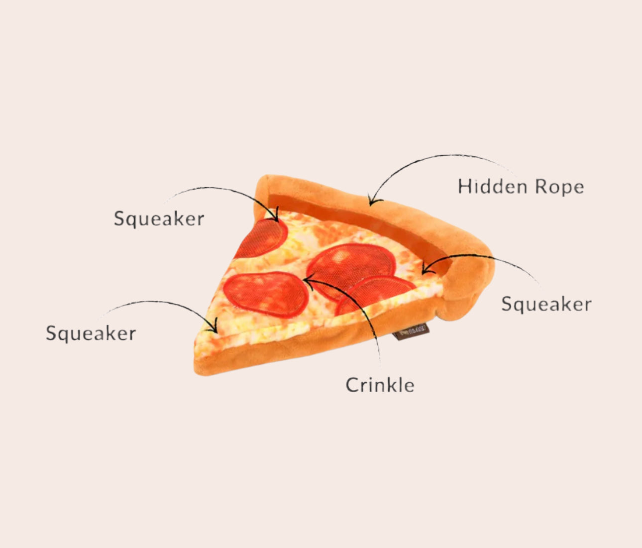 P.L.A.Y SNACK ATTACK - Puppyroni pizza
