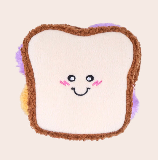 Zippy paws-SNUFFLERS- PB&J sandwich