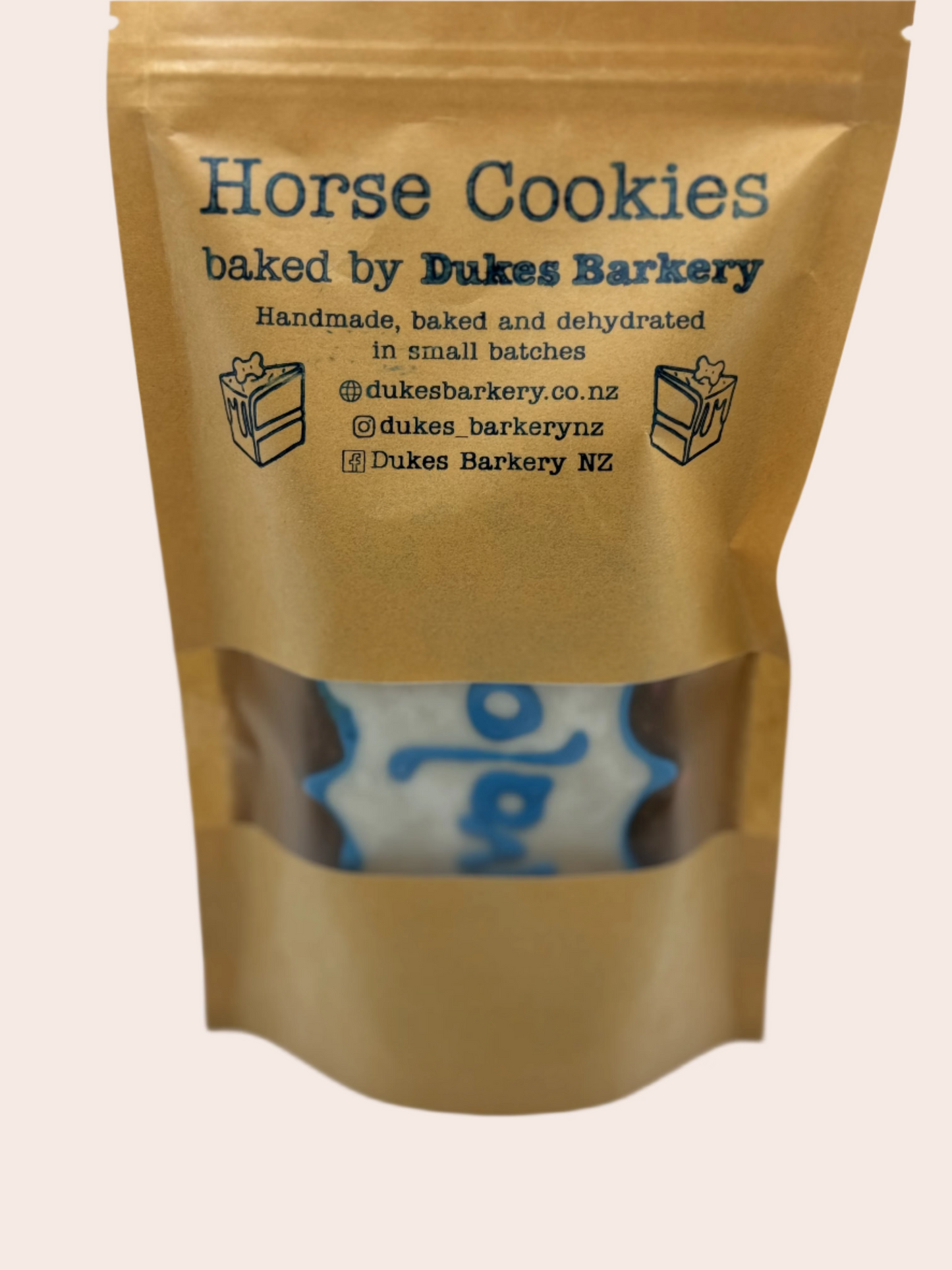 Personalized iced Horse Cookies