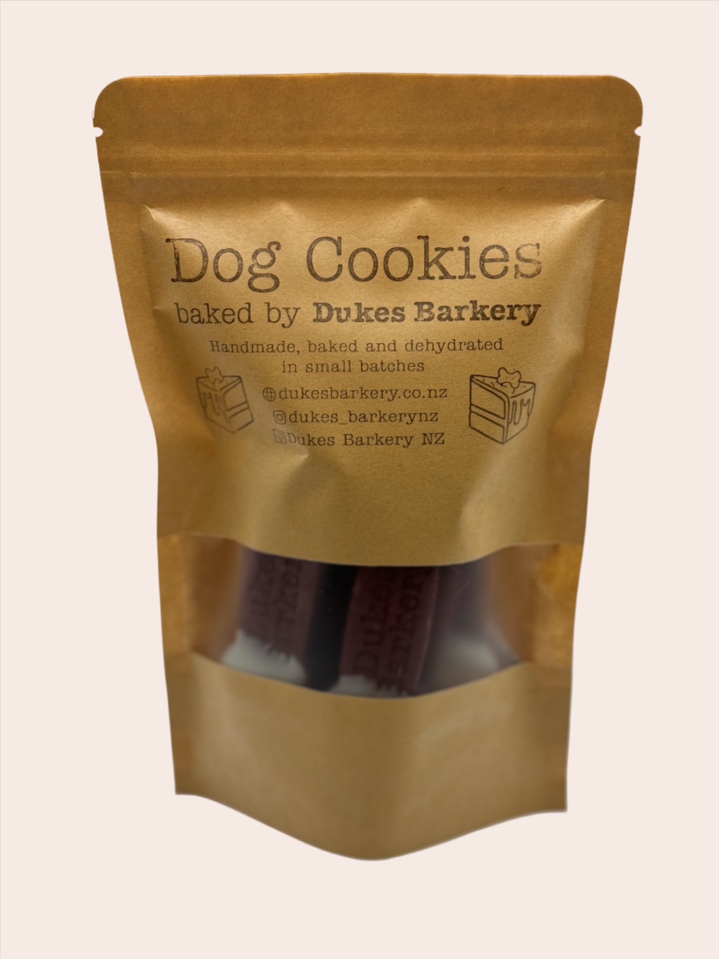 Red Velvet Dog Cookies