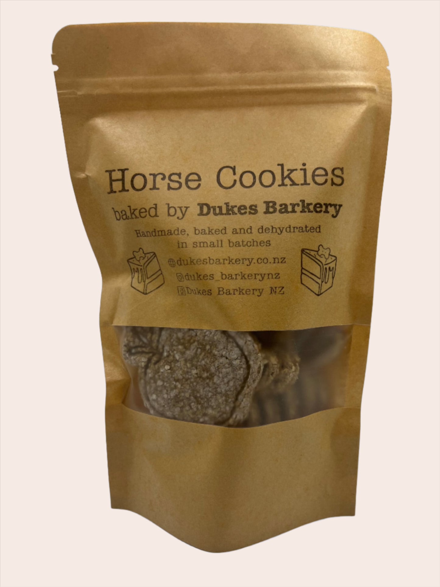 Oaty Apple Horse Cookies