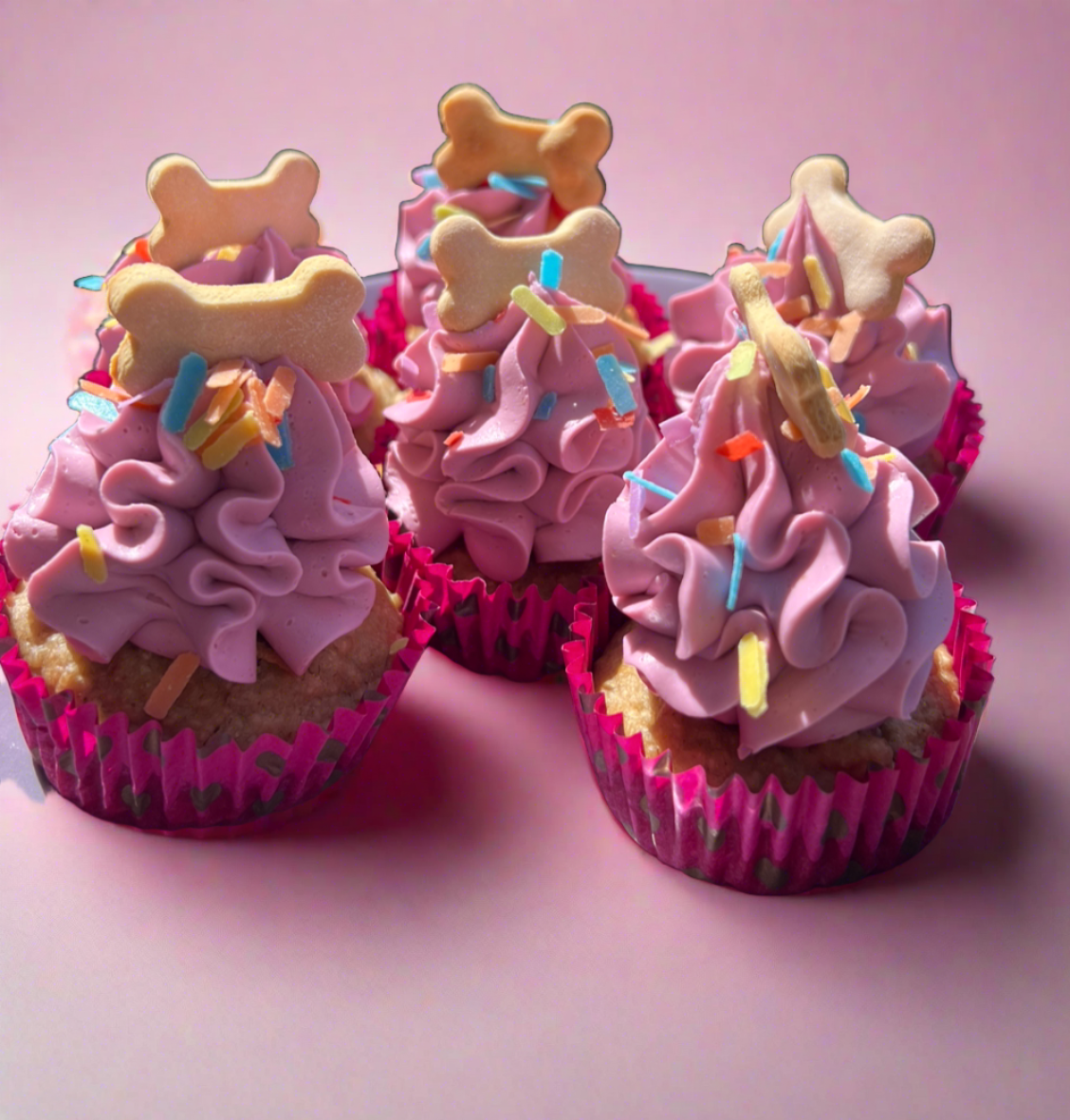 Custom Dog Pupcakes  Available in 6 and 12  PICK UP ONLY